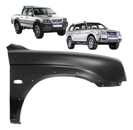 Paralama L200 Pajero Sport Outdoor 2003/2012 - Lado Direito (Carona)