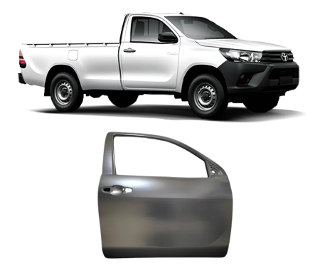 Porta Dianteira Direita Hilux 2016 Até 2025 Cabine Simples