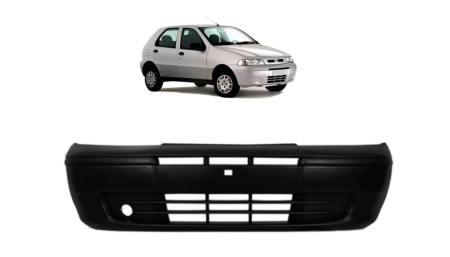 Para-Choque Dianteiro Fiat Palio 2001/2007 Fire (Liso | Sem Furo)