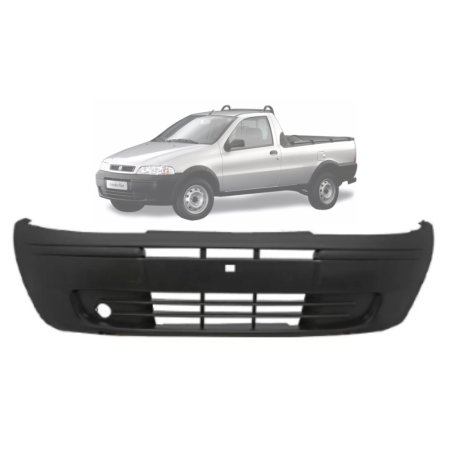 Para-Choque Dianteiro Fiat Strada 2001/2007 (Texturizado | Sem Furo Para Milha)